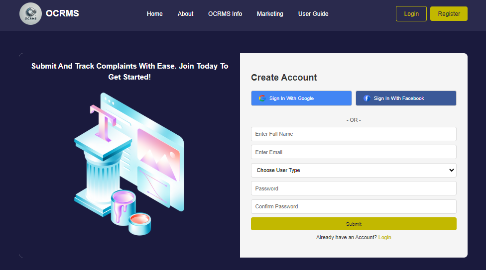 Account Registration